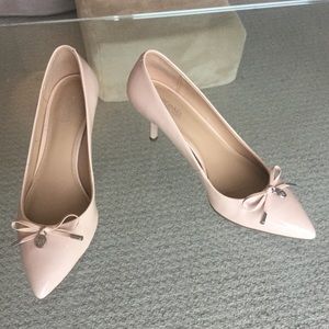 Blush pink Michael Kors kitten heels